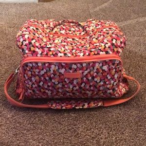 Vera Bradley weekender travel bag